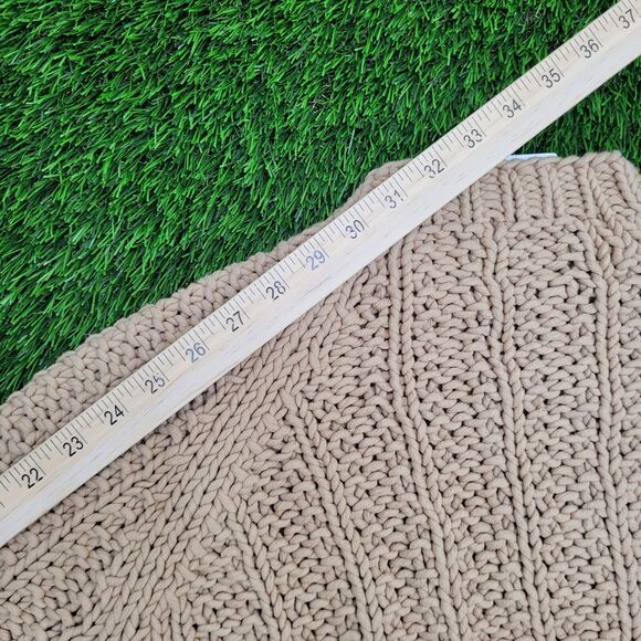J-Crew Chunky-Knitted Sweater Womens XS/S 17x23 Beige - Picture 5 of 11